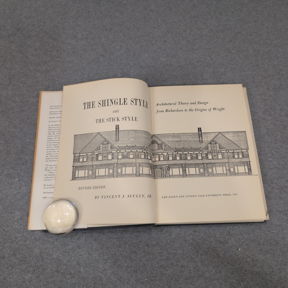 The Shingle Style and the Stick Style Vincent J Scully Jr‎ Revised Edition 1971 - Picture 4 of 6